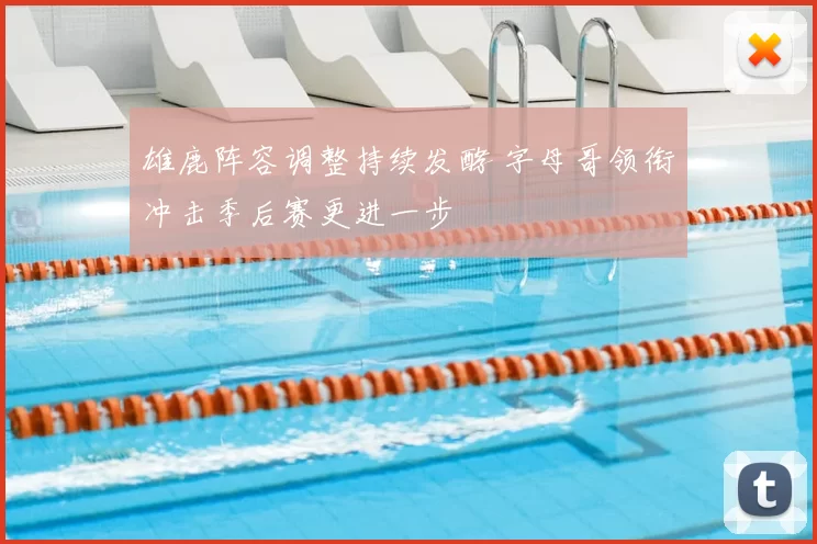雄鹿阵容调整持续发酵 字母哥领衔冲击季后赛更进一步